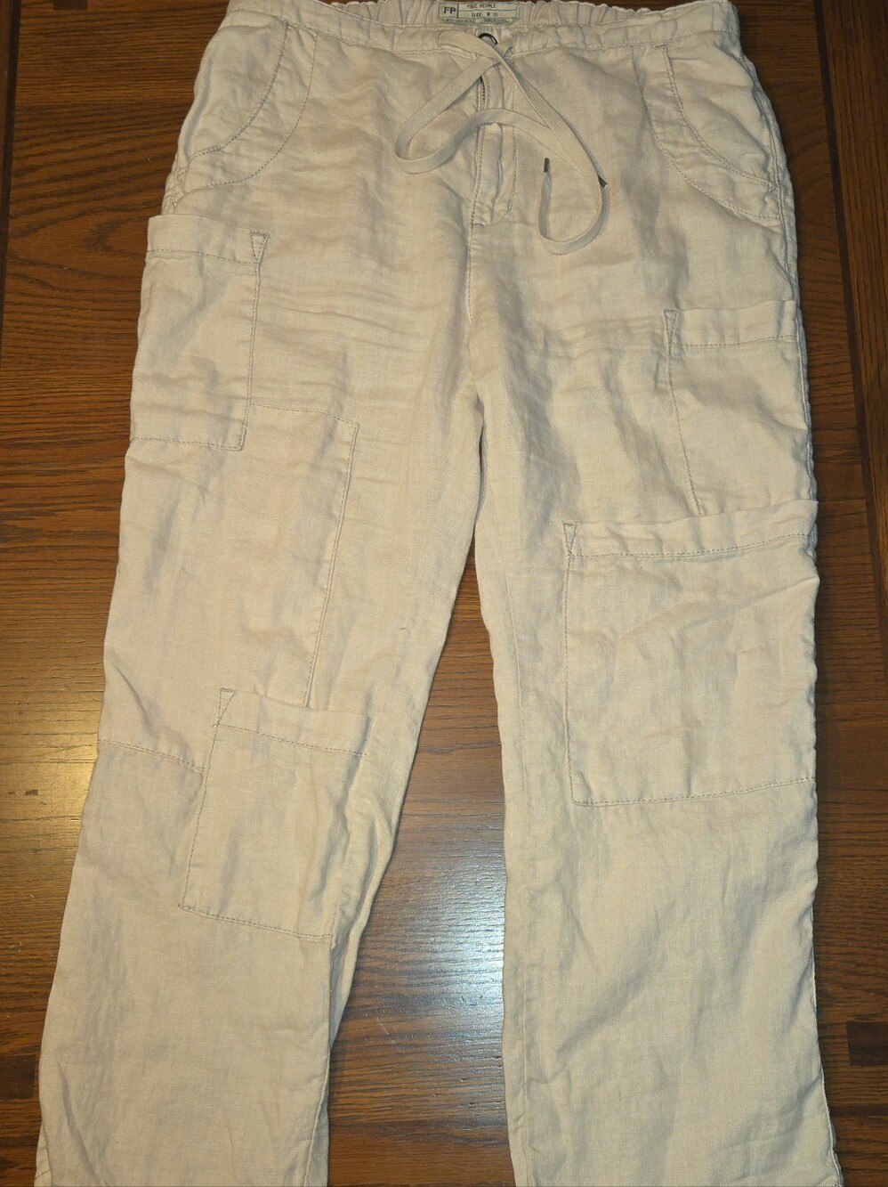 Free People 100% Linen Pants